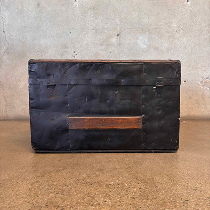 Small Antique Wooden Trunk