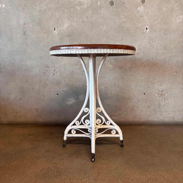 Antique Wicker Table