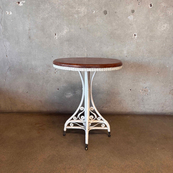 Antique Wicker Table
