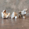 Trio of Studio Pottery Polar Bears