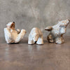 Trio of Studio Pottery Polar Bears