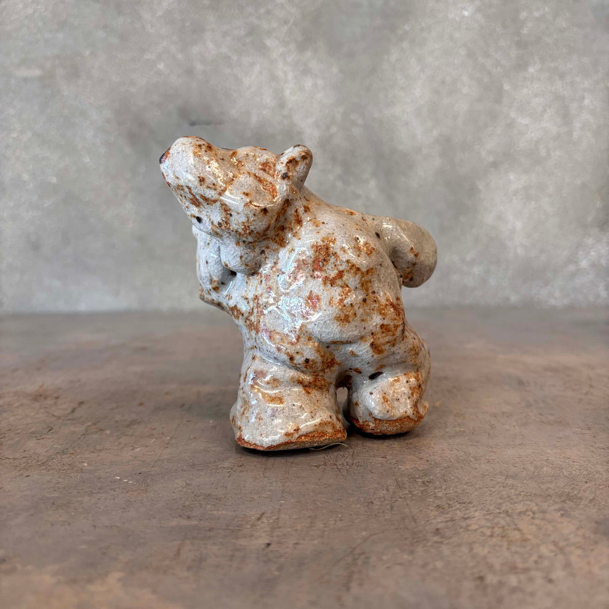 Trio of Studio Pottery Polar Bears
