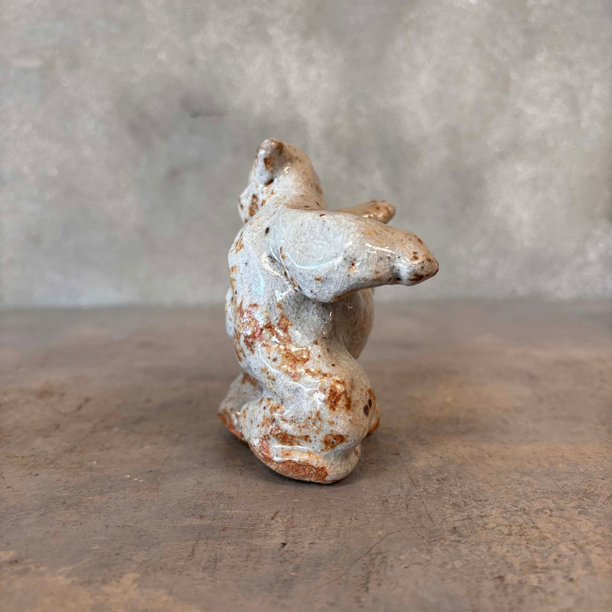 Trio of Studio Pottery Polar Bears