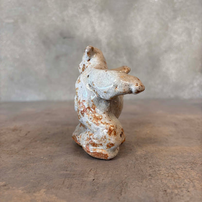 Trio of Studio Pottery Polar Bears