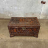 Antique Hand Carved Camphor Trunk