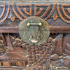 Antique Hand Carved Camphor Trunk
