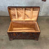 Antique Hand Carved Camphor Trunk