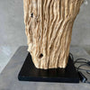 Large Modern Driftwood Table Lamp