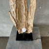 Large Modern Driftwood Table Lamp