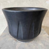 1960s Black Gainey Inverted Lotus Planter Pot