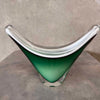 Flygsfors Cased Glass Paul Kedelv Coquille Oral Bowl