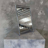 Post Modern Chrome Vanity Mirror