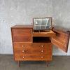Drexel Walnut "Declaration" Gentleman's Chest Kipp Stewart