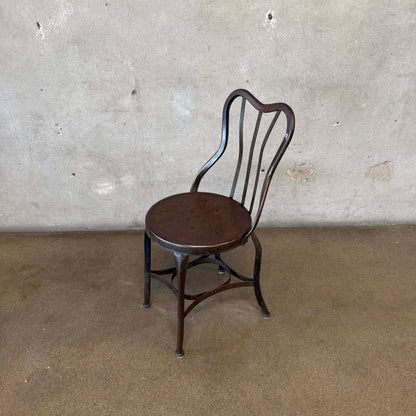 Original Toledo All Metal Furniture Chair 1930's