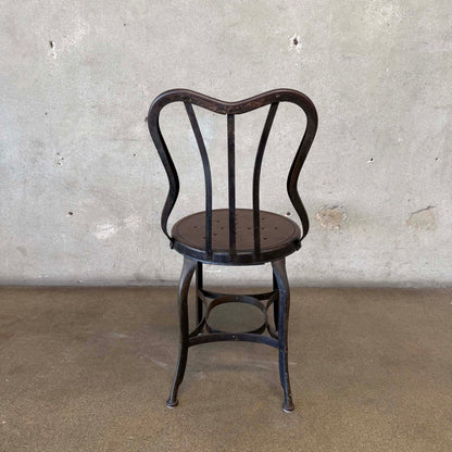 Original Toledo All Metal Furniture Chair 1930's