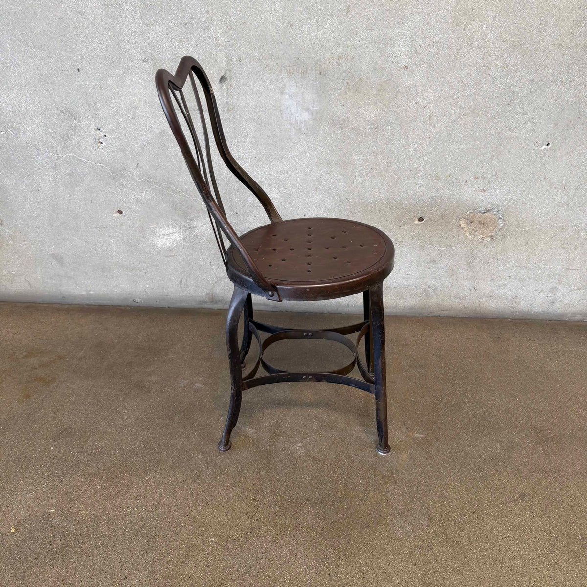 Original Toledo All Metal Furniture Chair 1930's
