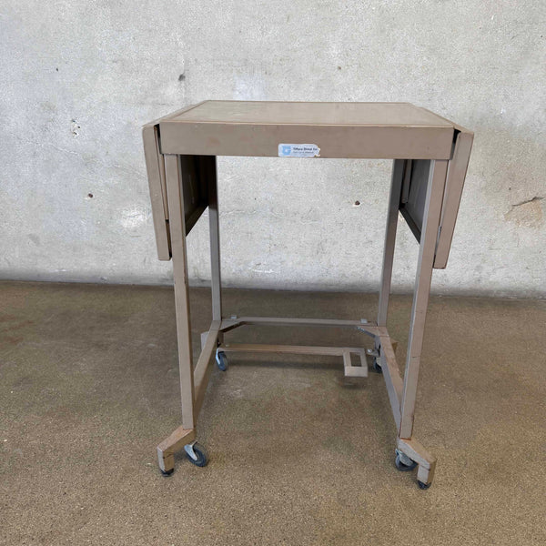 Tiffany Standard Co. 1950's Metal Folding Typing Table
