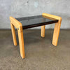 1970's Glass Top Table