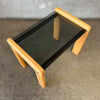 1970's Glass Top Table