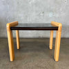 1970's Glass Top Table