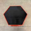 Mid Century Hexagon Side Table