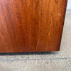 Mid Century Walnut Pedestal Table