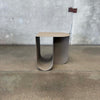Designer Solid Steel Side Table