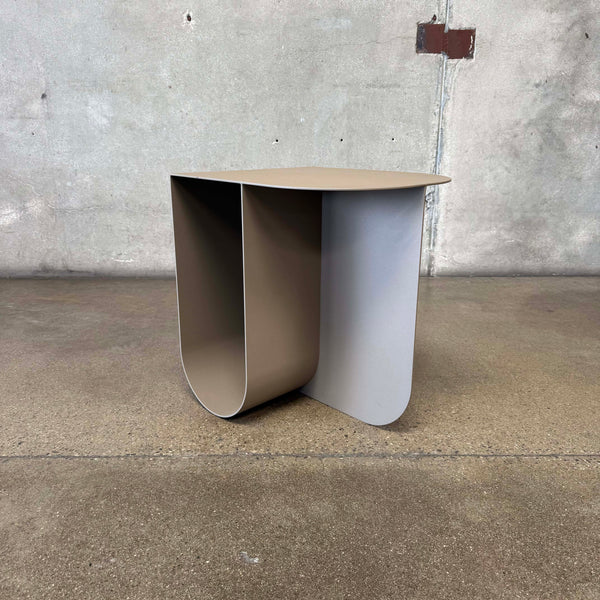 Designer Solid Steel Side Table