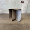 Designer Solid Steel Side Table