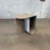 Designer Solid Steel Side Table