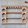 Antique Solid Oak Plate Rack