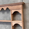 Antique Solid Oak Plate Rack