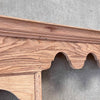 Antique Solid Oak Plate Rack