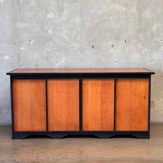 California Red Oak Custom Made Center Storage Sideboard