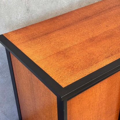 California Red Oak Custom Made Center Storage Sideboard