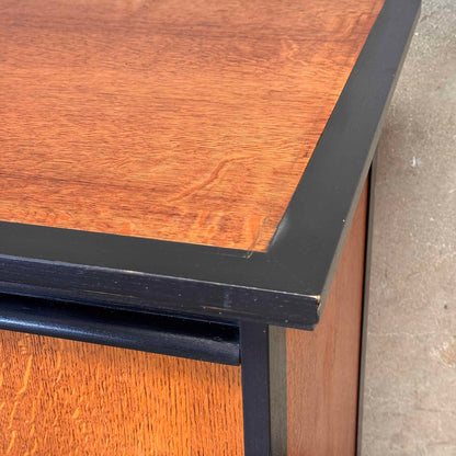 California Red Oak Custom Made Center Storage Sideboard
