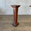 Antique Oak Pedestal, Early 19th Century