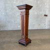 Antique Oak Pedestal, Early 19th Century