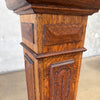 Antique Oak Pedestal, Early 19th Century