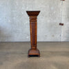Antique Oak Pedestal, Early 19th Century