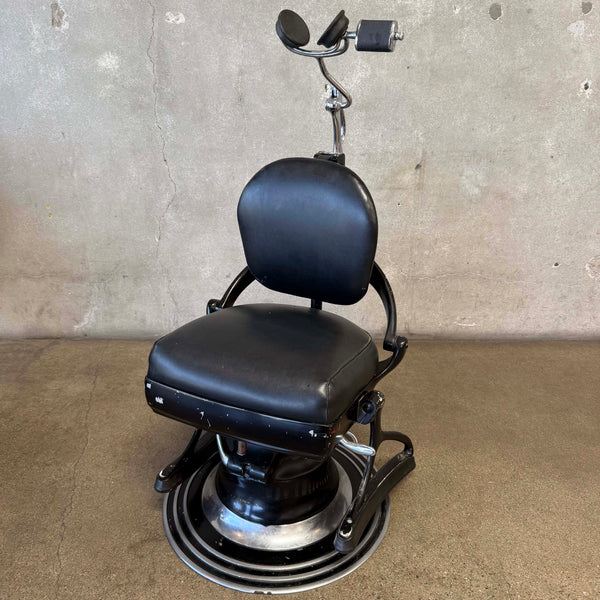 Vintage 1930-50's Barber or Tattooing Chair - Hydraulic 100% Original