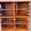 Vintage Danish Teak Bookshelves, Two Side-by-Side