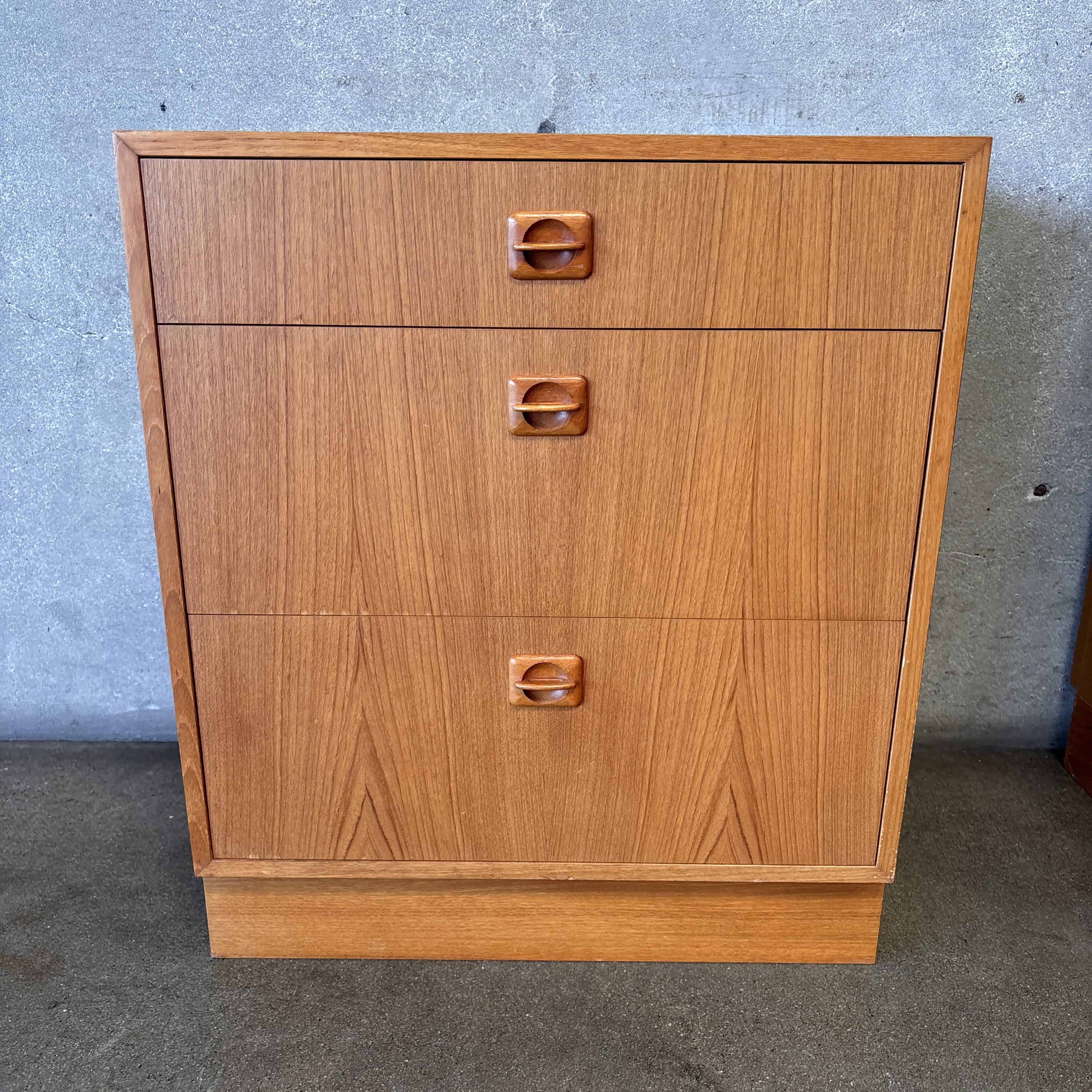 Vintage Danish Teak Bookshelves, Two Side-by-Side