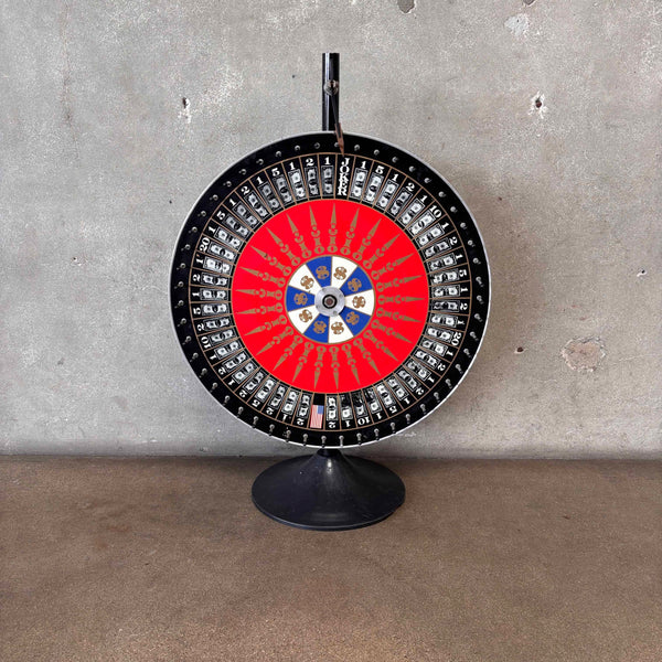 Vintage Raffle Wheel
