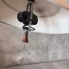 Vintage Mid Century Modern Flying Saucer Lamp