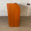 Danish Modern Teak Rolltop Secretary Desk