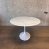 Modern Tulip Oral Dining Table w/ Marble Top