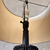 Tall Rattan Floor Lamp w/ Shade
