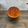 Mid Century Walnut Dining / Conference Table with X Base