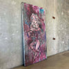 Large Colorful Painting of Woman